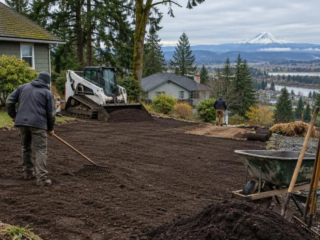 Grading, Topsoil & Seedbed Prep in Portland, OR