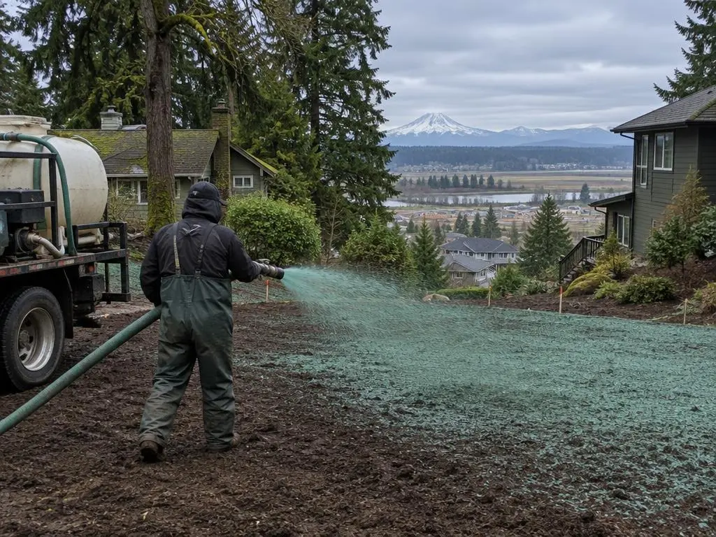Home Lawn Hydroseeding in Portland, OR