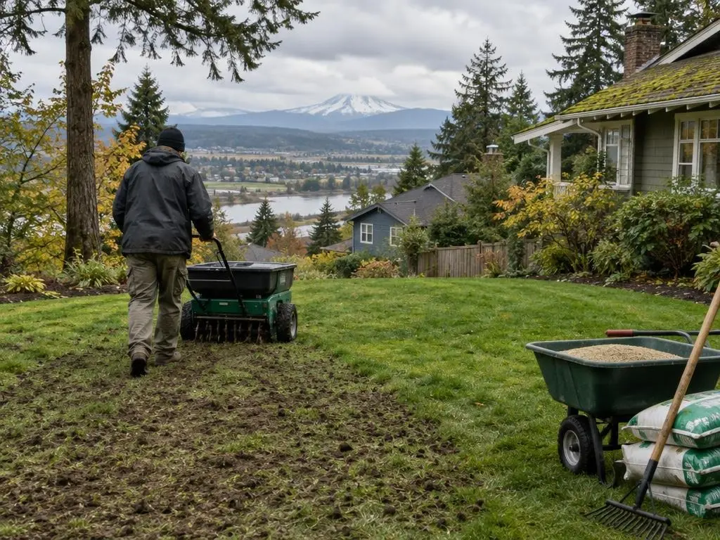 Lawn Repair & Fall Overseeding in Portland, OR