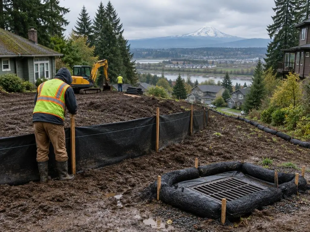 Silt Fence, Wattles & Inlet Protection in Portland, OR